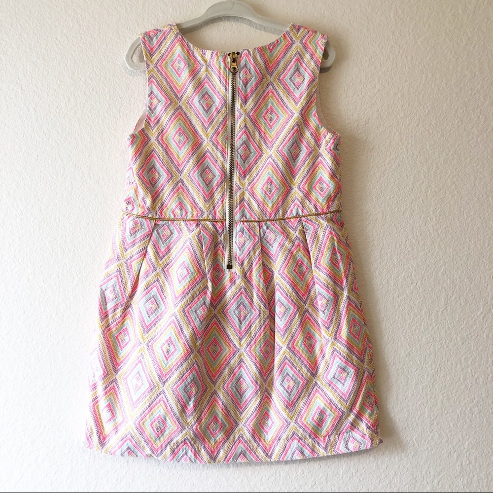 Oshkosh | Textured Diamond Print Dress - Picture 2 of 5
